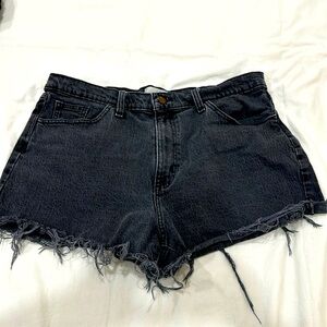 Distressed shorts